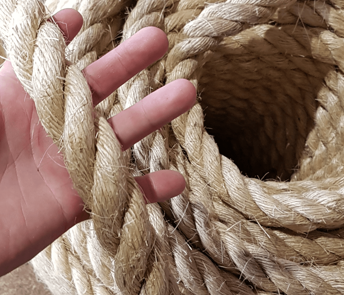 Sisal Rope Loops Sisal Rope - Per Meter