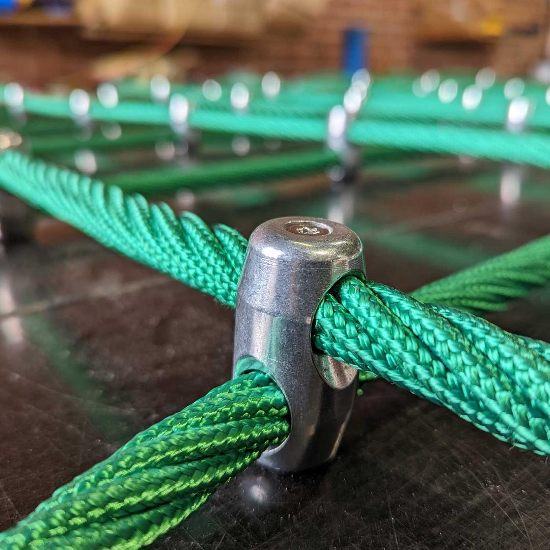 Scramble Ropes Honeycomb Scramble Net